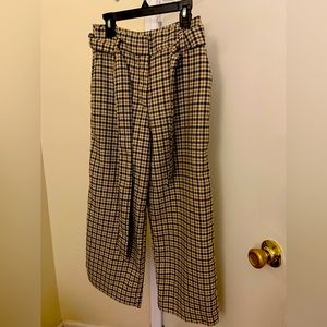 H&M Houndstooth Culottes